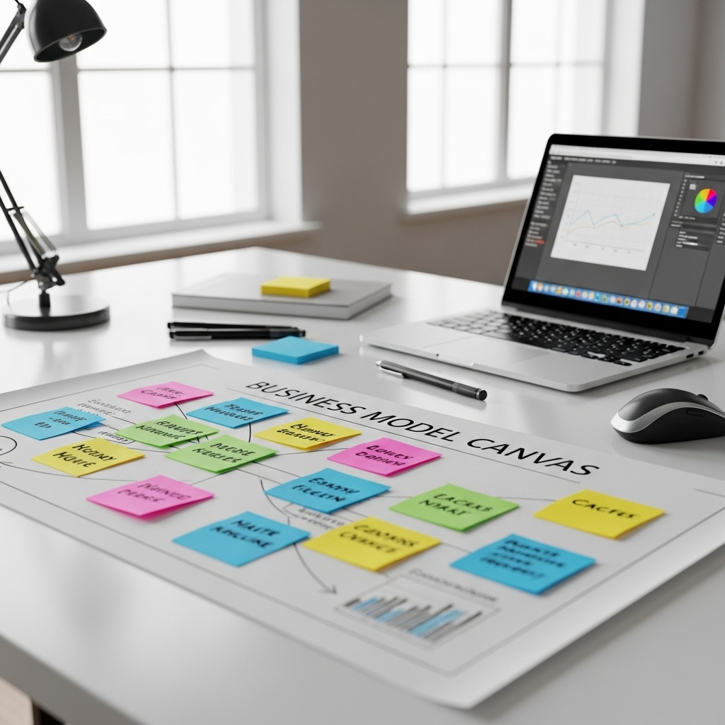 Twój biznes na jednej stronie: poznaj Model Canvas